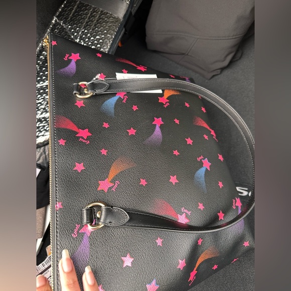 Coach gallery tote Disco star print. Brand new with tags. - Picture 8 of 11